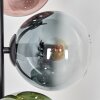 Gastor Stehleuchte Glas 15 cm Blau, Grün, Klar, Kupferfarben, 6-flammig