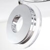 Prag Deckenspot LED Chrom, 3-flammig