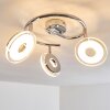 Prag Deckenspot LED Chrom, 3-flammig