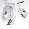 Prag Deckenspot LED Chrom, 3-flammig