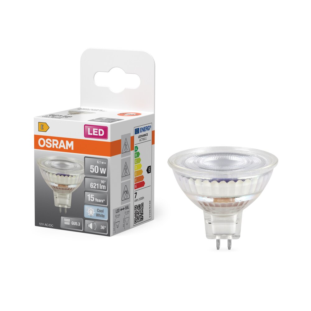 Osram LED GU5.3 6,1 Watt 4000 Kelvin 621 Lumen main product photo
