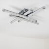 Deckenleuchte Iskut LED Chrom, 4-flammig