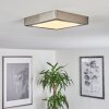 Finsrud Deckenleuchte LED Nickel-Matt, 1-flammig