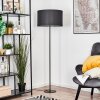 Flemming Stehleuchte 50 cm Schwarz, 1-flammig