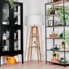 Flemming Stehleuchte 50 cm Naturfarben, Schwarz, 1-flammig