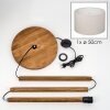 Flemming Stehleuchte 50 cm Naturfarben, 1-flammig