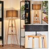 Flemming Stehleuchte 50 cm Naturfarben, 1-flammig