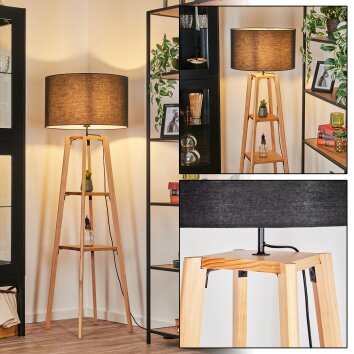 Flemming Stehleuchte 50 cm Naturfarben, 1-flammig Flemming Stehleuchte 50 cm Naturfarben, 1-flammig