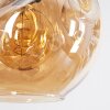 Ripoll Hängeleuchte Glas 15 cm, 20 cm Bernsteinfarben, Klar, Rauchfarben, 6-flammig