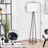 Flemming Stehleuchte 50 cm Schwarz, 1-flammig
