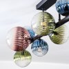 Chehalis Deckenleuchte Glas 10 cm, 12 cm, 15 cm Blau, Grün, Klar, Kupferfarben, 10-flammig