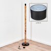 Flemming Stehleuchte 50 cm Naturfarben, Schwarz, 1-flammig Flemming Stehleuchte 50 cm Naturfarben, Schwarz, 1-flammig