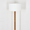 Flemming Stehleuchte 50 cm Braun, Naturfarben, Schwarz, 1-flammig
