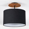 Bassagoda Deckenleuchte 35 cm Naturfarben, Schwarz, 1-flammig