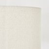 Flemming Stehleuchte 50 cm Naturfarben, Schwarz, 1-flammig