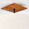 Bassagoda Deckenleuchte 35 cm Naturfarben, Schwarz, 1-flammig