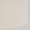Flemming Stehleuchte 50 cm Naturfarben, Schwarz, 1-flammig