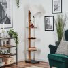 Venor Stehleuchte 28 cm Dunkelbraun, Naturfarben, Schwarz, 1-flammig