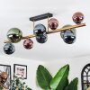 Chehalis Deckenleuchte Glas 10 cm, 12 cm, 15 cm Gold, Schwarz, 10-flammig