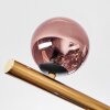 Chehalis Deckenleuchte Glas 10 cm, 12 cm, 15 cm Gold, Schwarz, 10-flammig