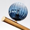 Chehalis Deckenleuchte Glas 10 cm, 12 cm, 15 cm Gold, Schwarz, 10-flammig