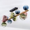 Chehalis Deckenleuchte Glas 10 cm, 12 cm, 15 cm Gold, Schwarz, 10-flammig