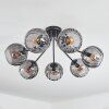 Koyoto Deckenleuchte Glas 15 cm Rauchfarben, 7-flammig Koyoto Deckenleuchte Glas 15 cm Rauchfarben, 7-flammig