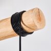 Koyoto Pendelleuchte Glas 15 cm Naturfarben, Schwarz, 5-flammig