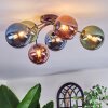 Chehalis Deckenleuchte 15 cm Blau, Grün, Kupferfarben, 6-flammig Chehalis Deckenleuchte 15 cm Blau, Grün, Kupferfarben, 6-flammig
