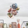 Gastor Deckenleuchte Glas 15 cm Gold, Schwarz, 8-flammig