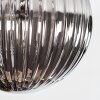 Chehalis Deckenleuchte Glas 15 cm Rauchfarben, 5-flammig
