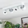 Narel Deckenleuchte LED Weiß, 4-flammig