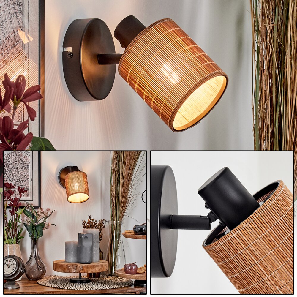Kinnared Wandleuchte Schwarz, 1-flammig main product photo