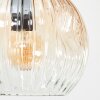 Ripoll Deckenleuchte Glas 15 cm Bernsteinfarben, Klar, Rauchfarben, 10-flammig