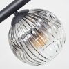 Ripoll Deckenleuchte Glas 15 cm Bernsteinfarben, Klar, Rauchfarben, 10-flammig