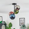 Gastor Deckenleuchte Glas 15 cm Blau, Chrom, Grün, Kupferfarben, Rauchfarben, 4-flammig