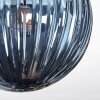 Chehalis Deckenleuchte Glas 12 cm, 15 cm Blau, Grün, Kupferfarben, 3-flammig