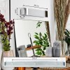Teral Spiegelleuchte LED Chrom, 1-flammig