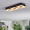 Walon Deckenleuchte LED Schwarz, 1-flammig