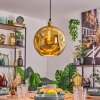 Ripoll Hängeleuchte Glas 30 cm Gold, 1-flammig