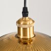 Koyoto Hängeleuchte Glas 30 cm Gold, 1-flammig