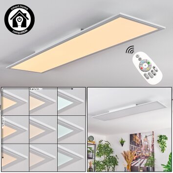 Belan Deckenpanel LED Weiß, 1-flammig, Fernbedienung