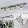 Danil Deckenleuchte LED Nickel-Matt, 6-flammig