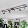 Danil Deckenleuchte LED Nickel-Matt, 6-flammig