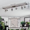 Danil Deckenleuchte LED Nickel-Matt, 6-flammig