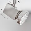 Danil Deckenleuchte LED Nickel-Matt, 6-flammig