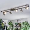 Danil Deckenleuchte LED Nickel-Matt, 6-flammig