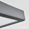 Finsrud Deckenpanel LED Schwarz, 1-flammig