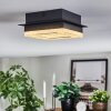 Walon Deckenleuchte LED Schwarz, 1-flammig