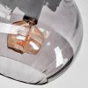 Koyoto Deckenleuchte Glas 15 cm Rauchfarben, 3-flammig
